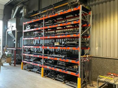 Översiktsbild av Pallet rack